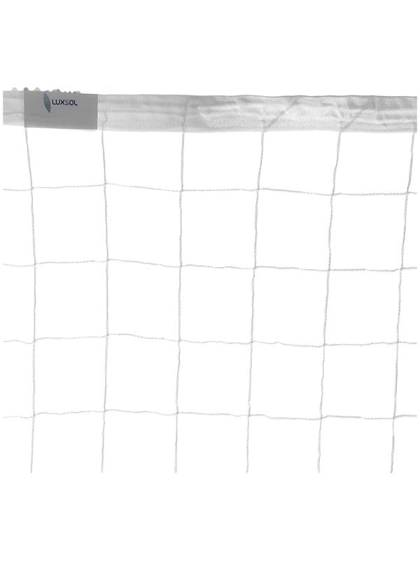 Сетка для волейбола 9,5 х 1 м, нить 3,5 мм, ячейки 100 х 100 мм, цвет белый