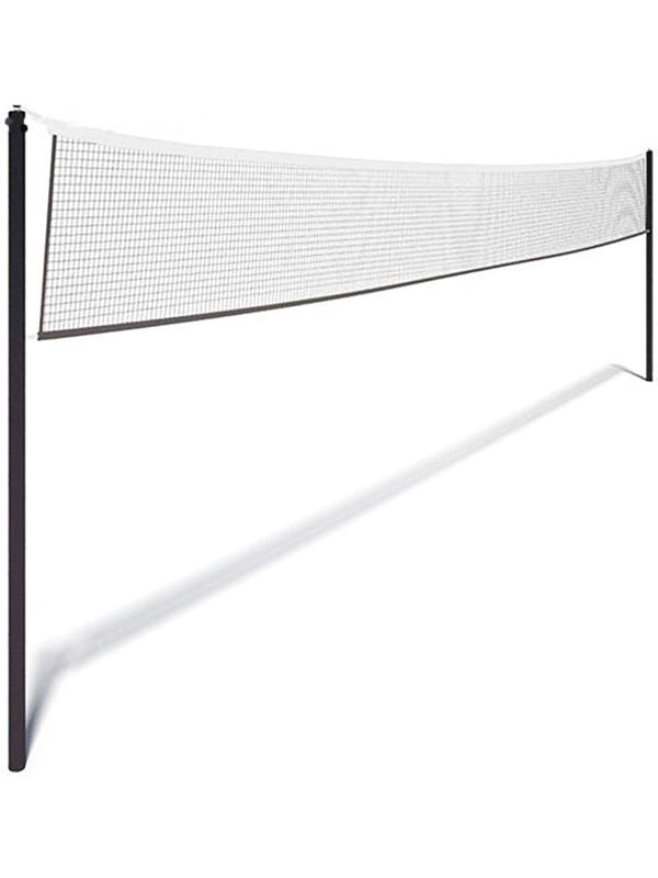 Сетка для волейбола 9,5 х 1 м, нить 3,5 мм, ячейки 100 х 100 мм, цвет белый