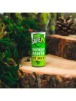Липкая лента от мух SAFEX, 1 шт
