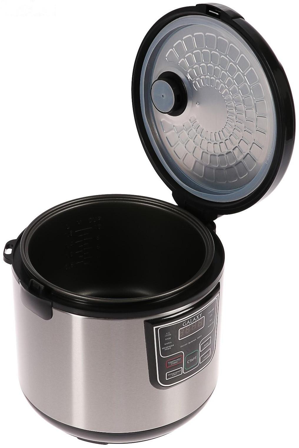 Мультиварка Galaxy GL 2645, 900 Вт, 5 л, 11 программ, с антипригарным покрытием