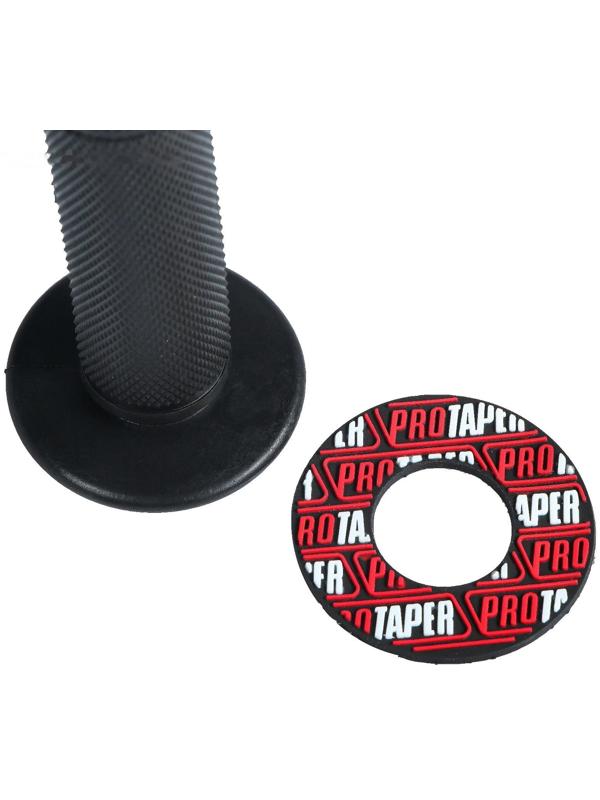 Грипсы универсальные, противоскользящие 24×120 мм, набор 2 шт, красный