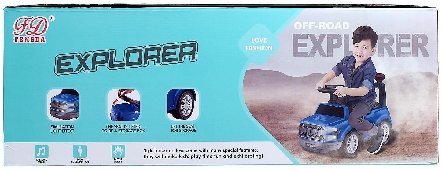 Толокар «Джип», цвет белый