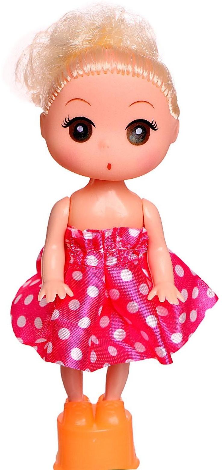 Мыльные пузыри «Кукла» тёмная 2,5х2,5х19,5 см