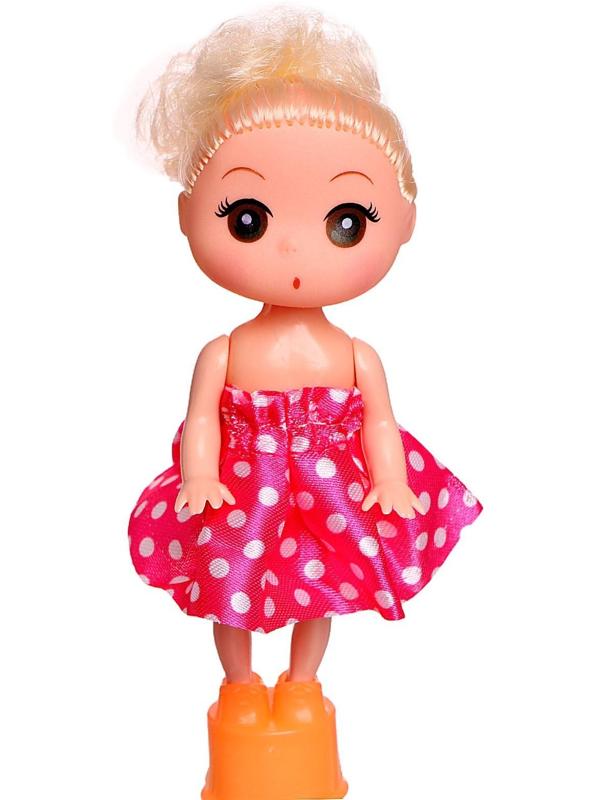 Мыльные пузыри «Кукла» тёмная 2,5х2,5х19,5 см