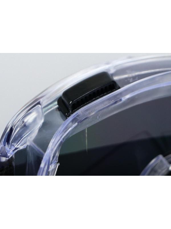 Очки-маска для езды на мототехнике, стекло хамелеон, прозрачные