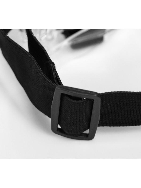 Очки-маска для езды на мототехнике, стекло хамелеон, прозрачные