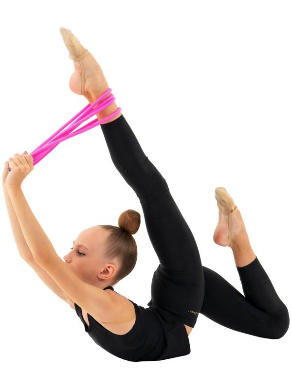 Скакалка гимнастическая, 3 м, цвет неоновый розовый