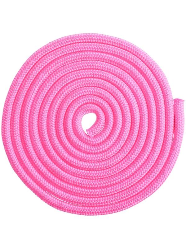 Скакалка гимнастическая, 3 м, цвет неоновый розовый