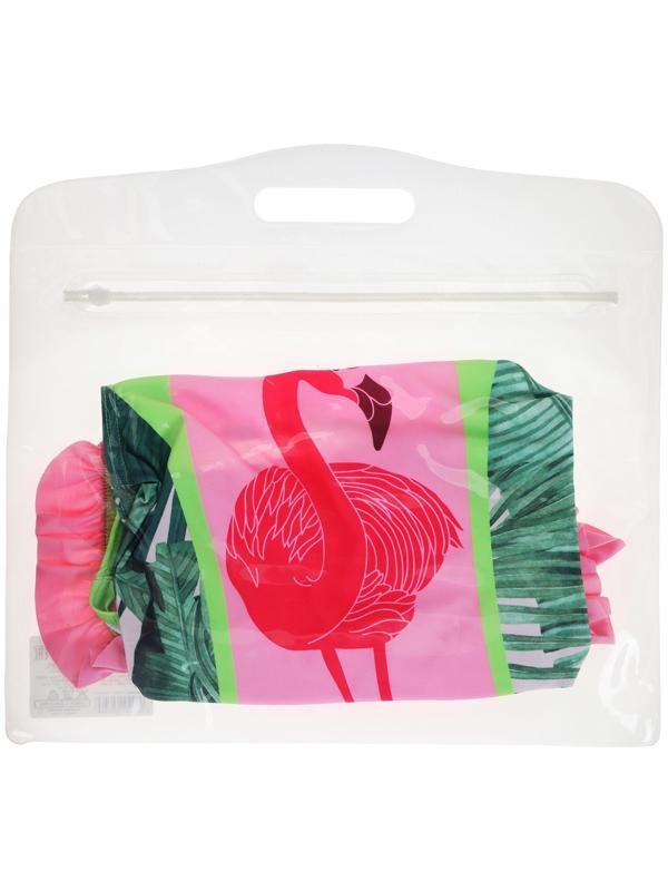 Купальник для девочек + шапочка, комплект, р. 30, рост 116 см, обхват 46-52 см