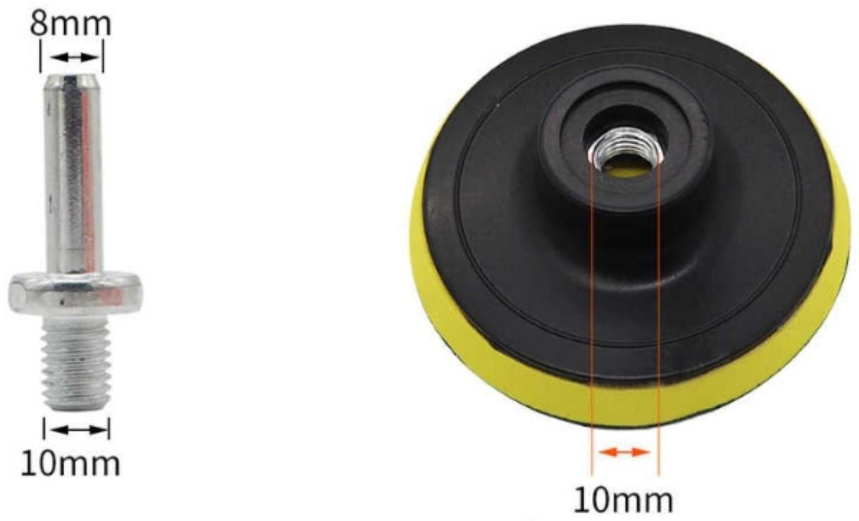 Круг для полировки TORSO, 180 мм, набор 5 предметов