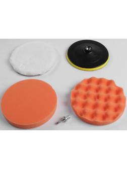 Круг для полировки TORSO, 180 мм, набор 5 предметов