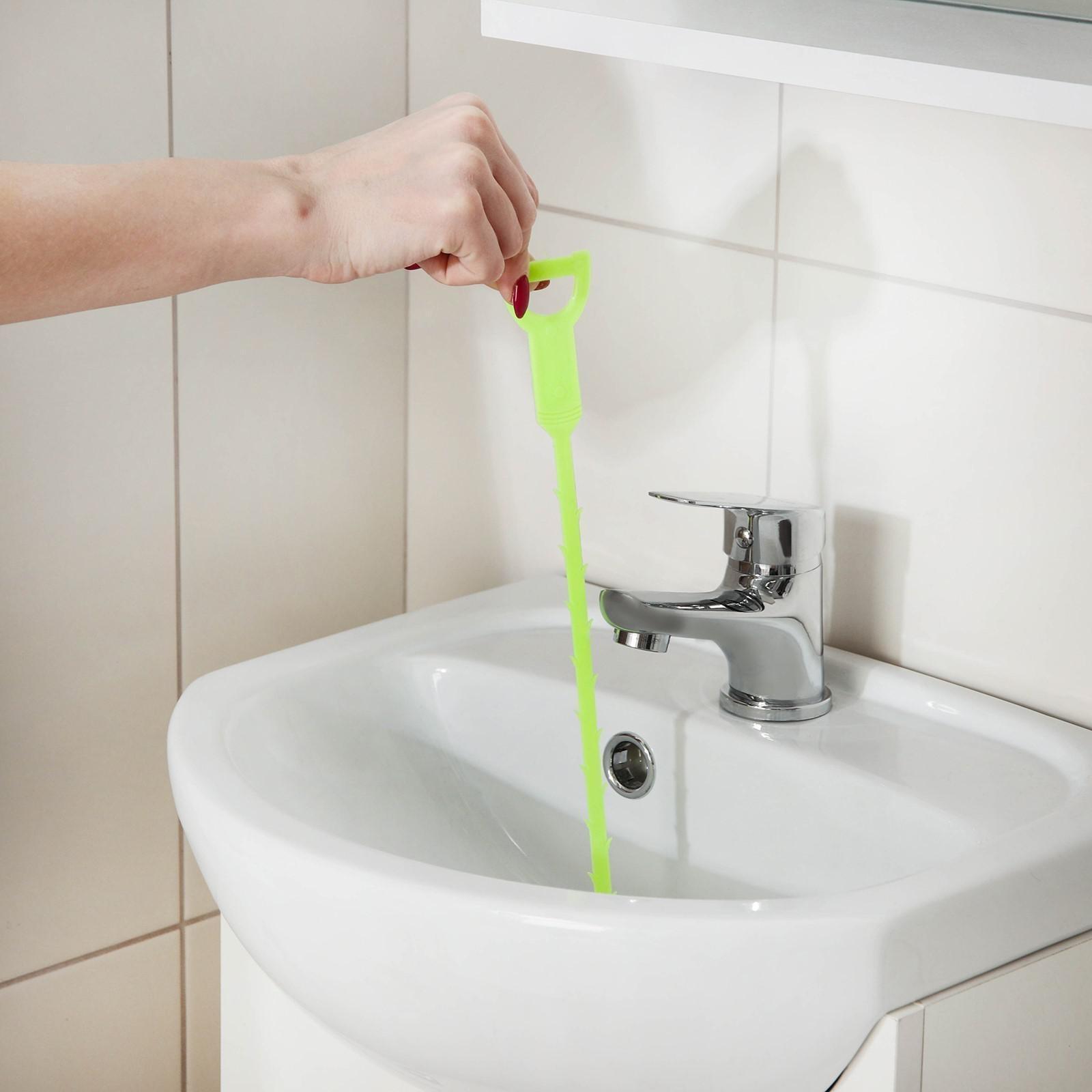 Улавливатель волос в стоках труб Доляна, 50 см, цвет МИКС