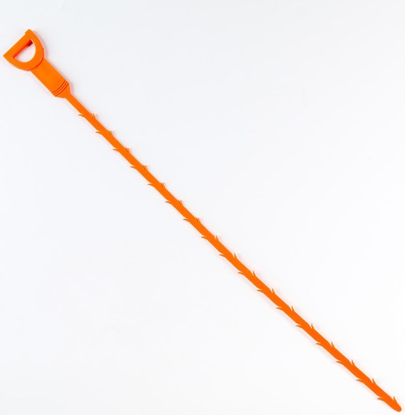 Улавливатель волос в стоках труб Доляна, 50 см, цвет МИКС