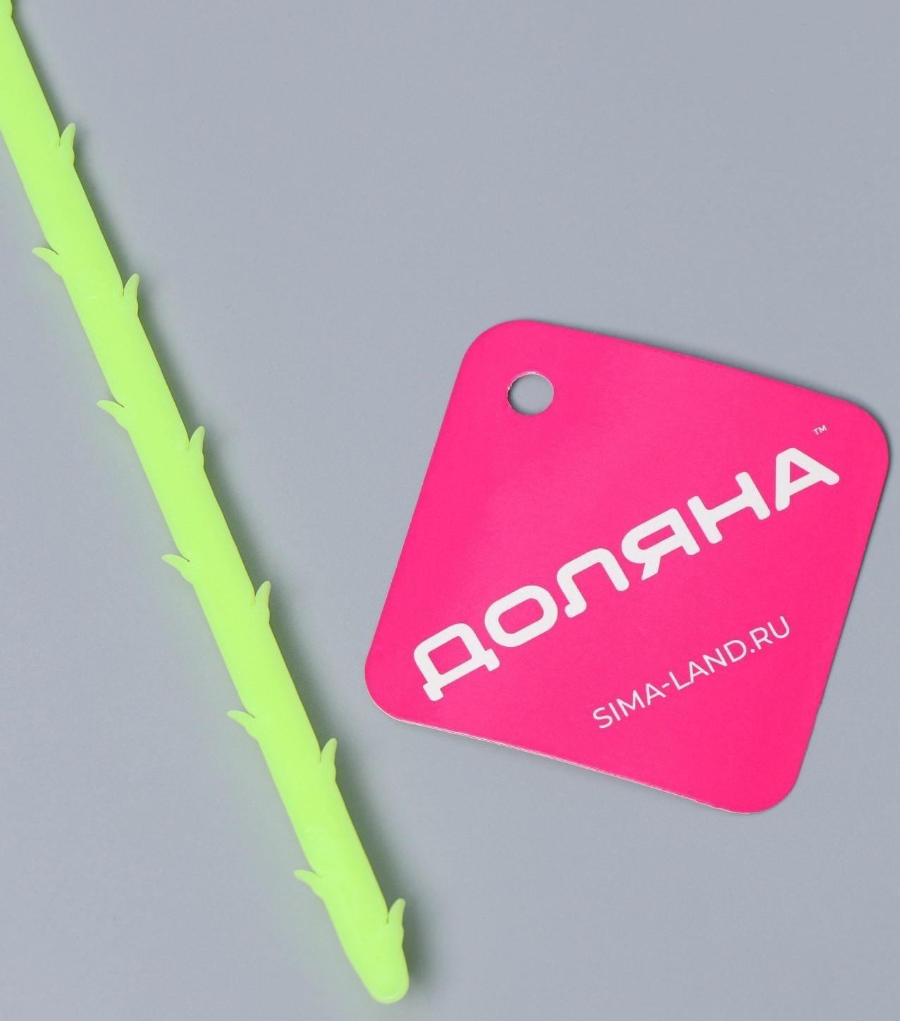 Улавливатель волос в стоках труб Доляна, 50 см, цвет МИКС