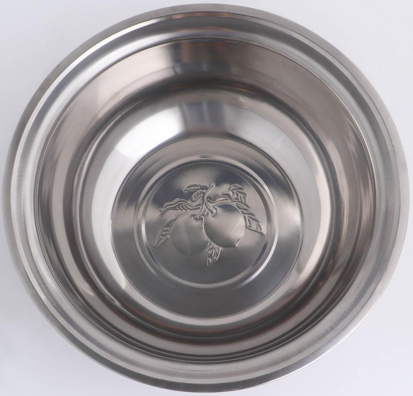 Таз из нержавеющей стали «Греттель», 15 л, 47,5×15 см