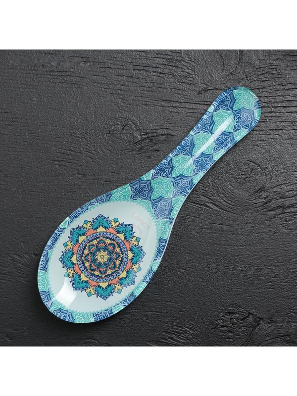 Подставка стеклянная под ложку Доляна «Анха», 21×7,5 см