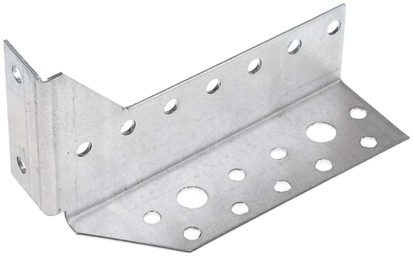 Опора балки правая ТУНДРА krep, 76х140х25х2 мм, в упаковке 25 шт.