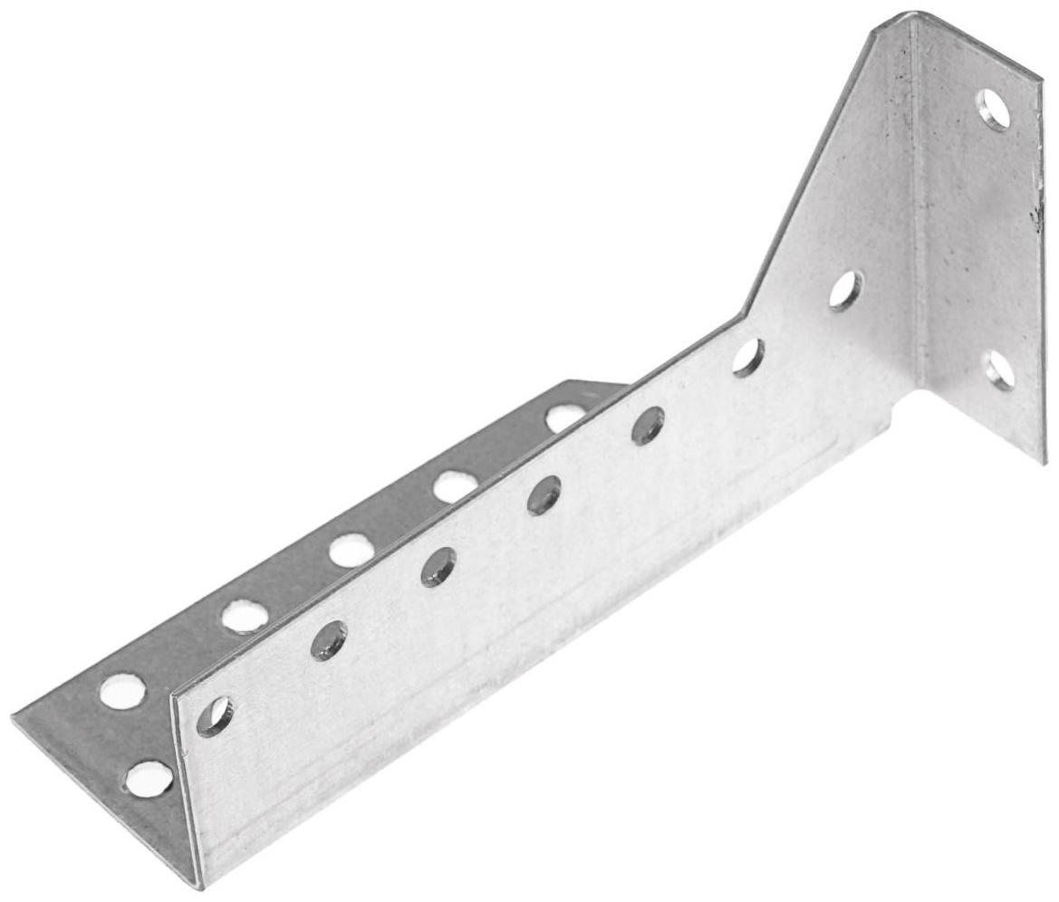 Опора балки правая ТУНДРА krep, 76х140х25х2 мм, в упаковке 25 шт.