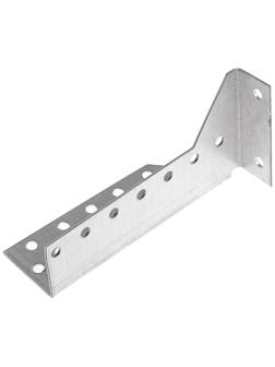 Опора балки правая ТУНДРА krep, 76х140х25х2 мм, в упаковке 25 шт.