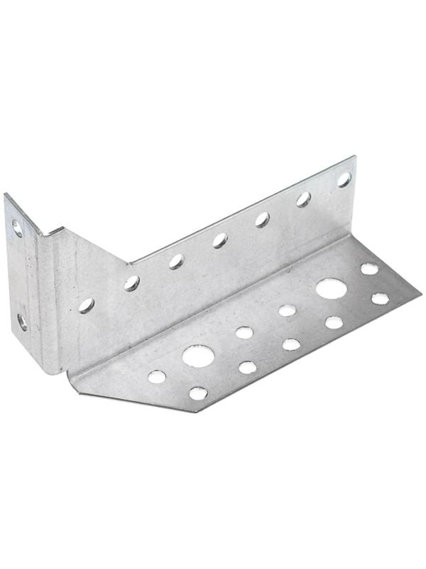 Опора балки правая ТУНДРА krep, 76х140х25х2 мм, в упаковке 25 шт.