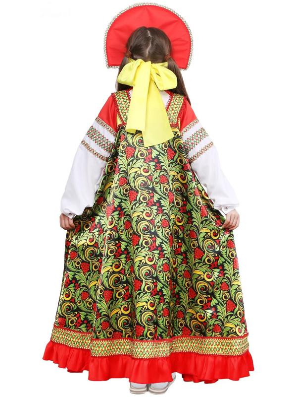 Русский народный костюм «Рябинушка» для девочки, р. 40, рост 152 см