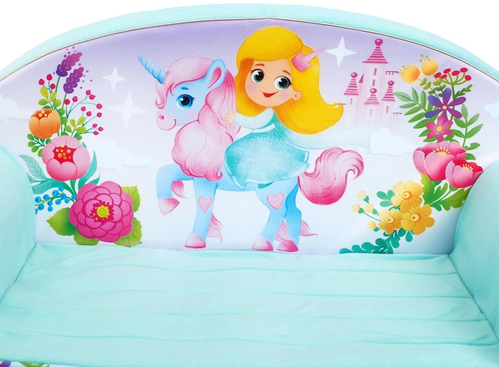Мягкая игрушка-диван Sweet Princess, цвет бирюзовый