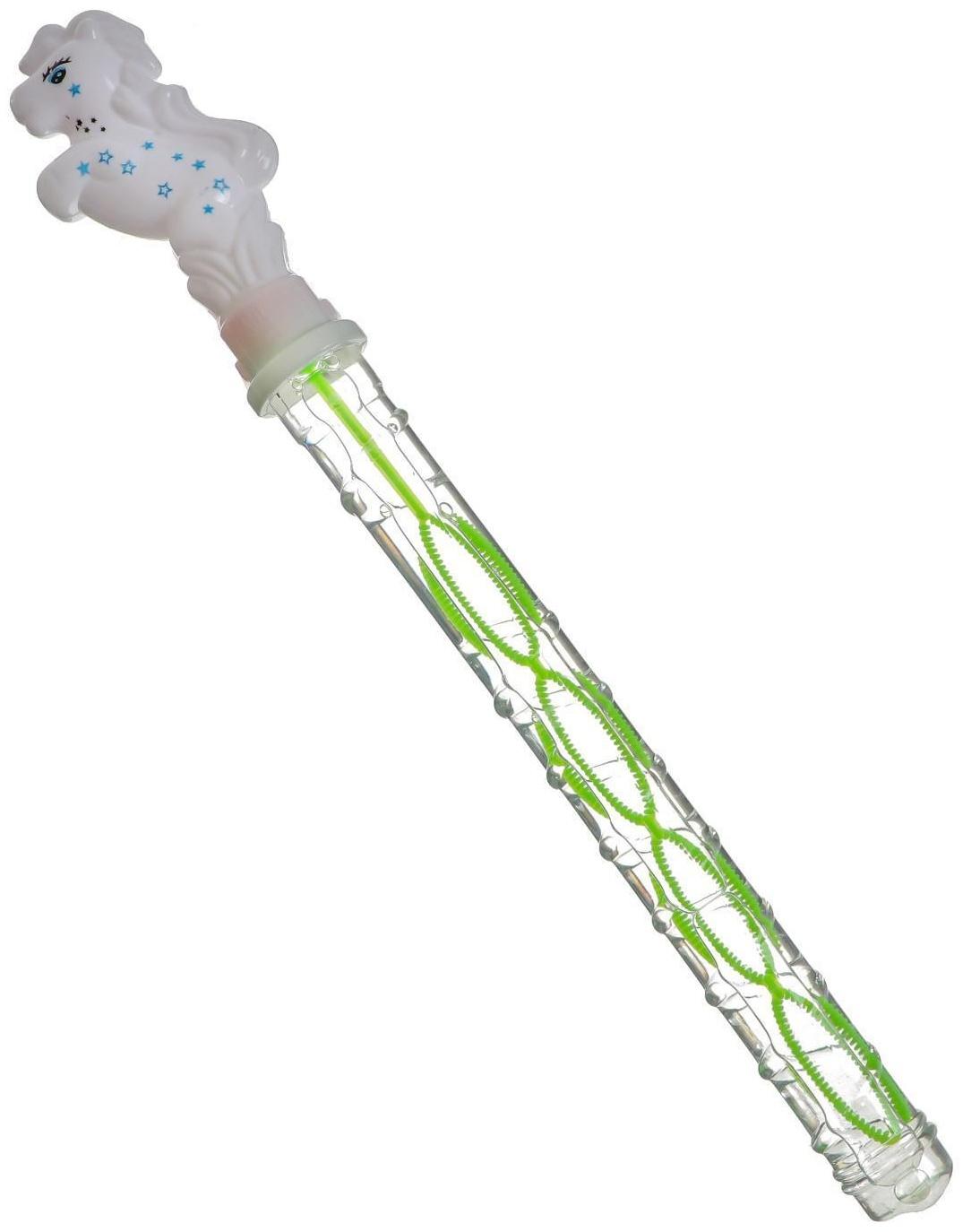 Мыльные пузыри «Лошадки» длина колбы: 38 см, МИКС