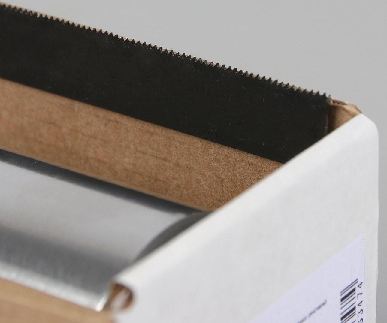 Фольга парикмахерская, с отрезным ножом, плотность 16 мкм, 100 м