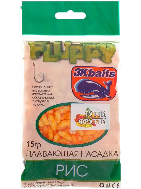 Рис плавающий FLUPPY, тутти-фрутти, 15 г