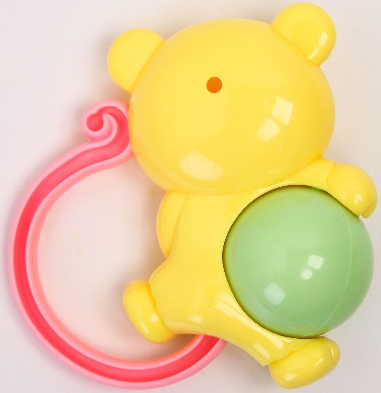 Погремушка «Мышка», цвет МИКС