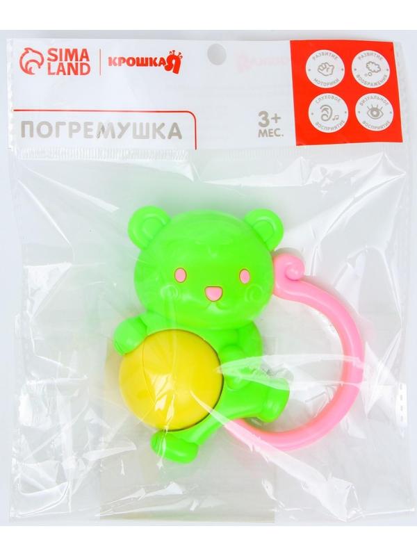 Погремушка «Мышка», цвет МИКС