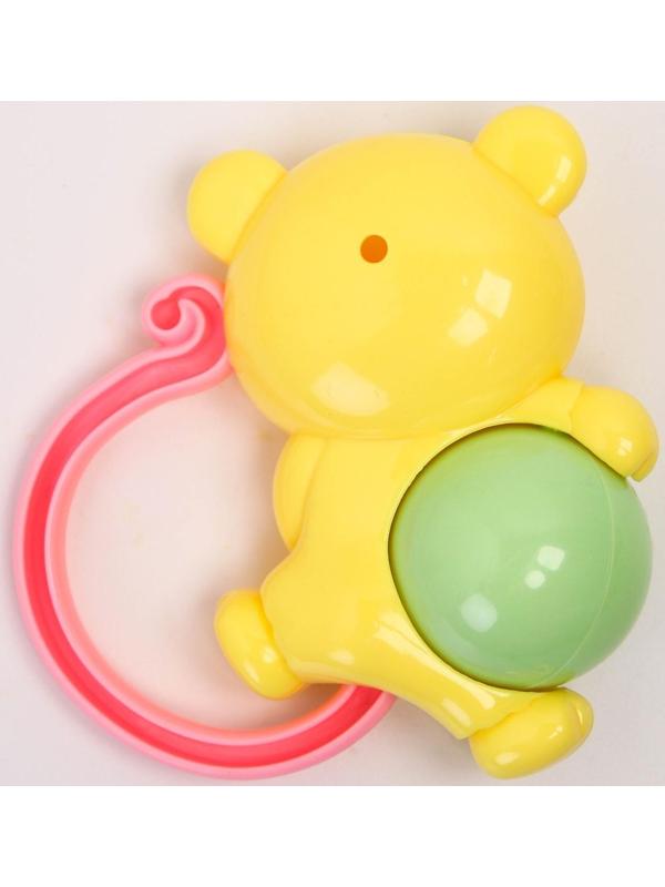 Погремушка «Мышка», цвет МИКС