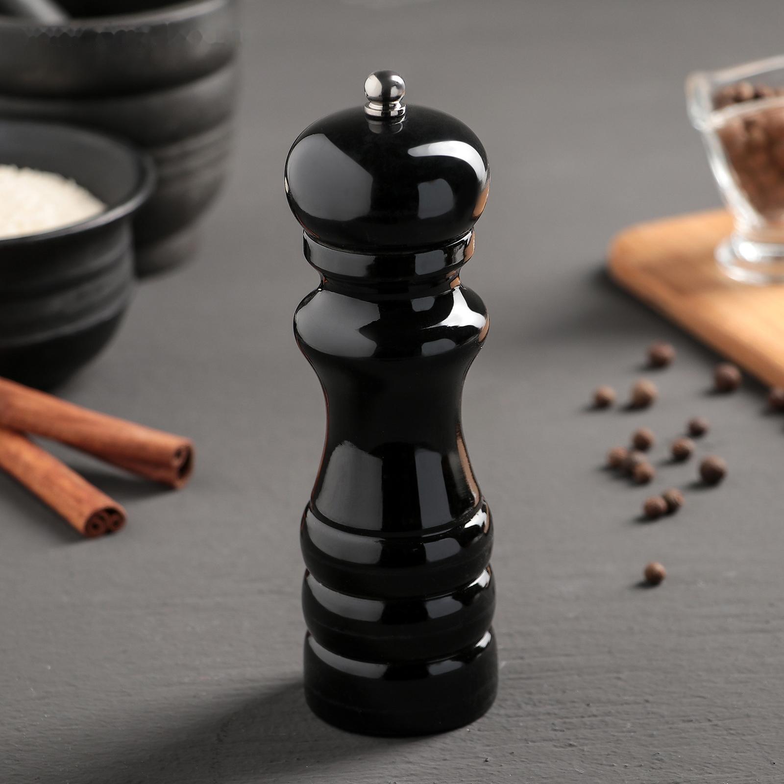 Мельница для специй  «Краски», 16 см, цвет чёрный