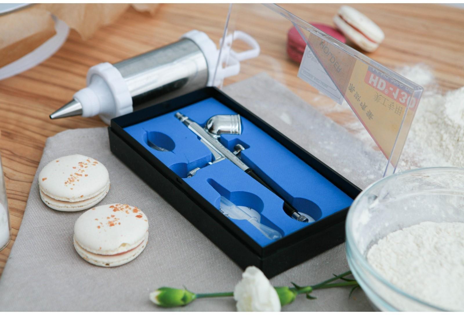 Кондитерский аэрограф для декорирования HD-130, диаметр сопла 0,3 мм