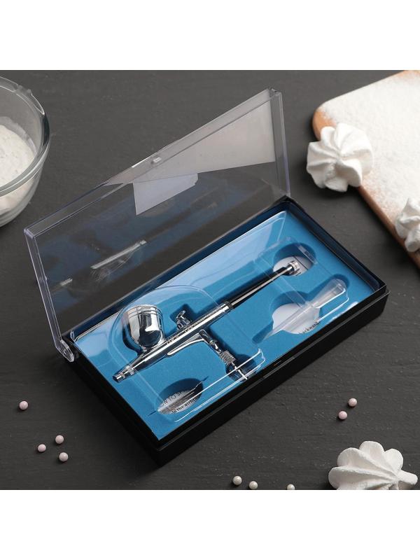 Кондитерский аэрограф для декорирования HD-130, диаметр сопла 0,3 мм