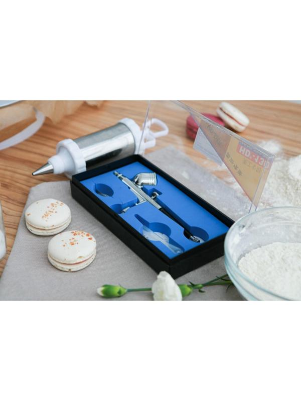 Кондитерский аэрограф для декорирования HD-130, диаметр сопла 0,3 мм