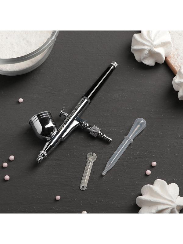 Кондитерский аэрограф для декорирования HD-130, диаметр сопла 0,3 мм