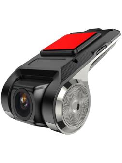 Видеорегистратор TORSO, ADAS, HD 1280х720, угол 140°