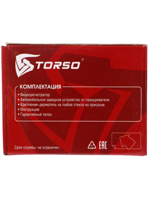 Видеорегистратор TORSO, ADAS, HD 1280х720, угол 140°
