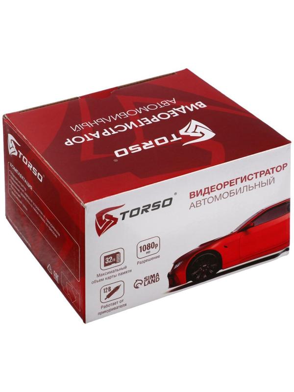 Видеорегистратор TORSO, ADAS, HD 1280х720, угол 140°
