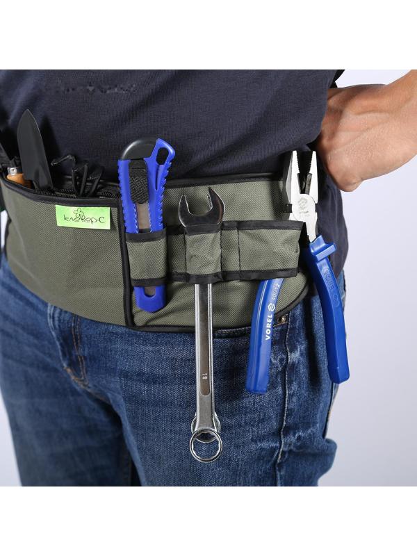 Поясная сумка для садового инструмента, 8 карманов