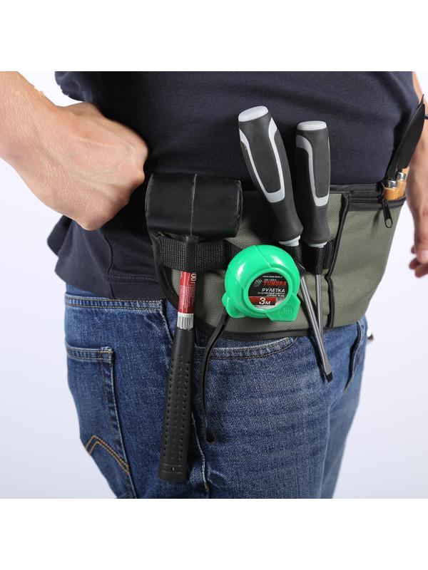 Поясная сумка для садового инструмента, 8 карманов