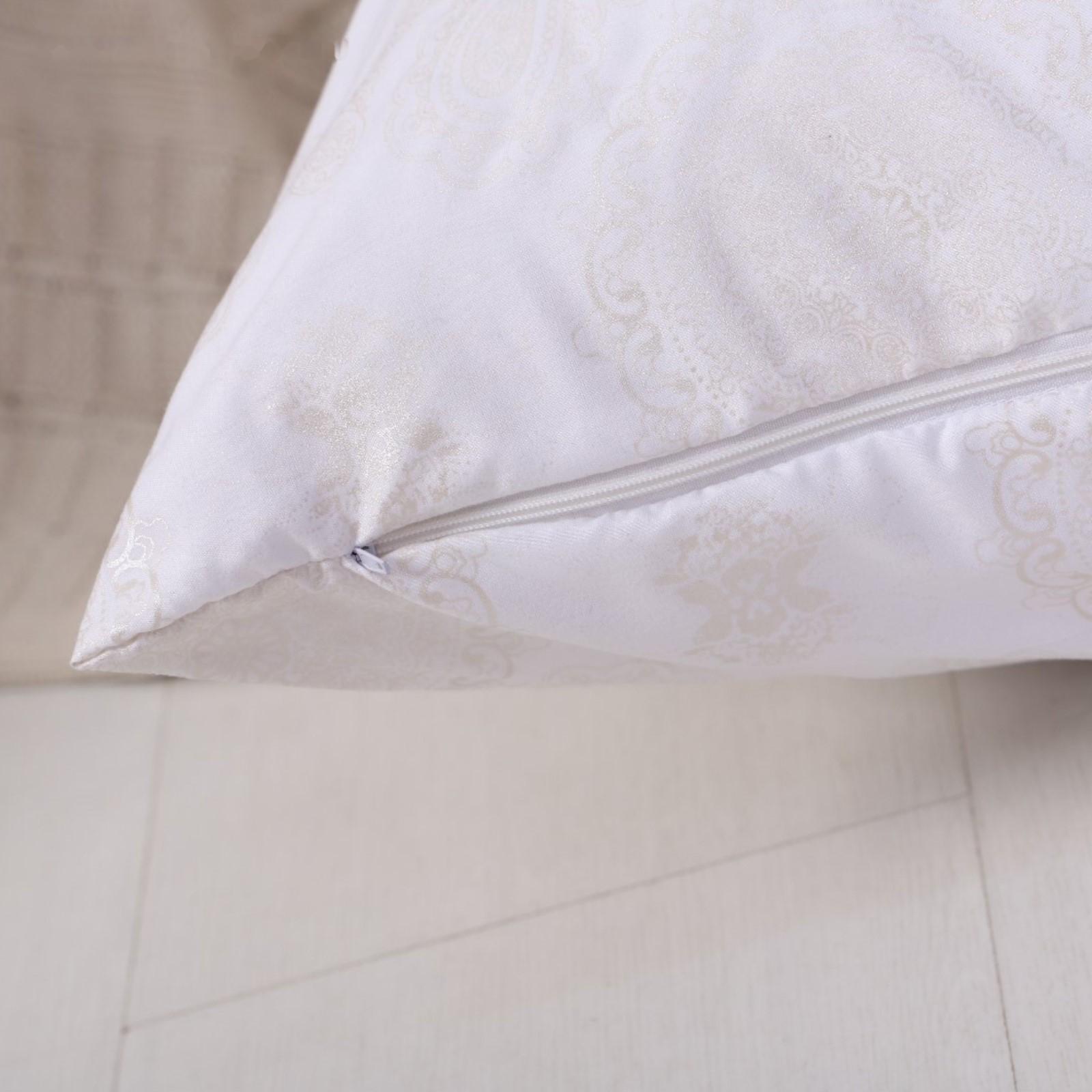 Нижняя наволочка 50х70см на молнии Византия 3, тик 90г/м, пэ70%, хл30%