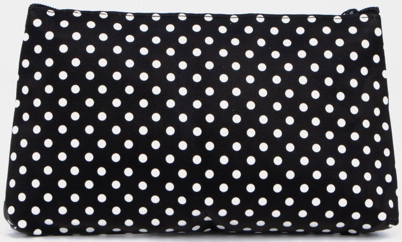 Косметичка на молнии, цвет чёрный