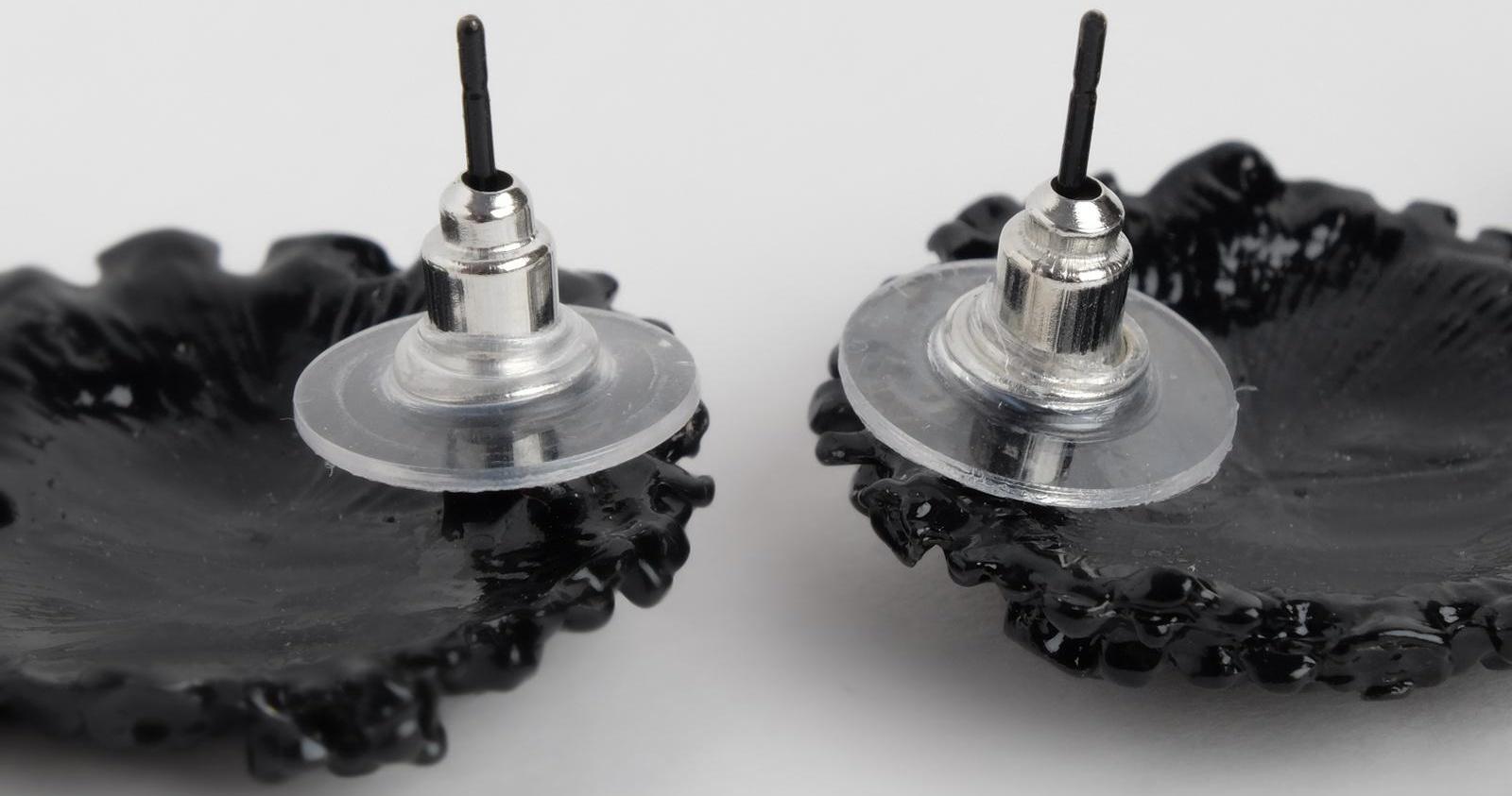 Серьги металл 