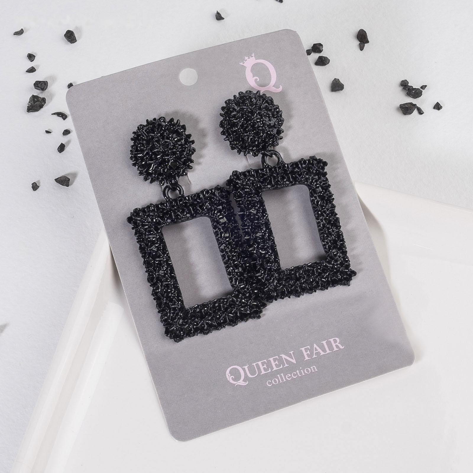 Серьги металл 