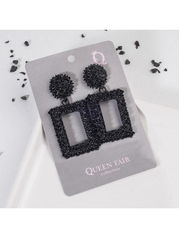 Серьги металл 