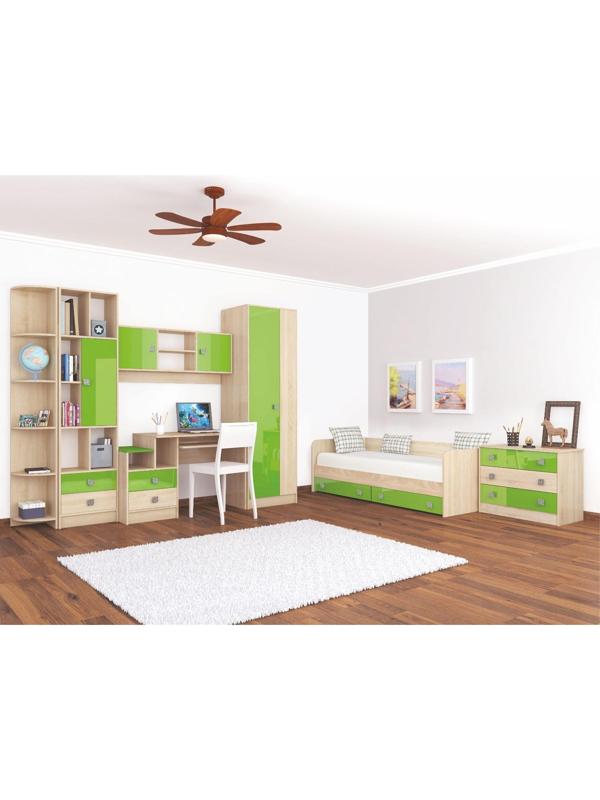 Угловой шкаф-завершение Колибри 300x300x2000  дуб сонома