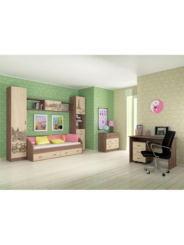 Тумба Орион 400x435x600 ясень шимо темный/дуб сонома