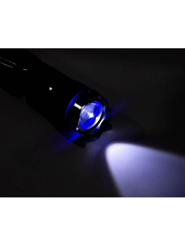 Фонарь-мультитул 6 в 1, 3 Вт, 100 лм, OSL, zoom, аварийный молоток, стропорез